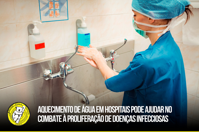 Aquecimento de água em hospitais pode ajudar no combate à proliferação de doenças infecciosas 0